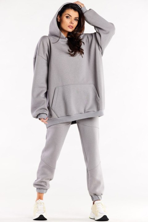 Bluza Damska Model M323 Grey - Infinite You Bluza Damska Model M323 Grey - Infinite You