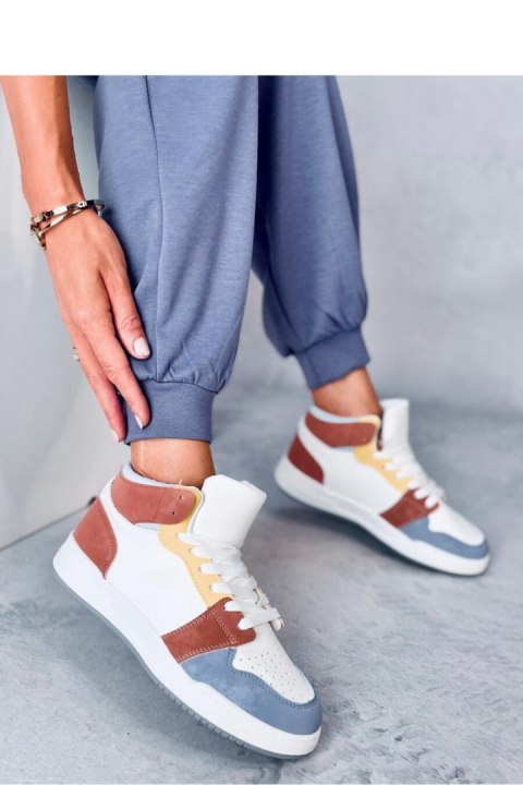 Buty sportowe za kostkę CLOWSI BLUE - Inello Buty sportowe za kostkę CLOWSI BLUE - Inello