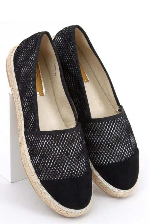 Espadryle damskie ALIKA BLACK - Inello Espadryle damskie ALIKA BLACK - Inello