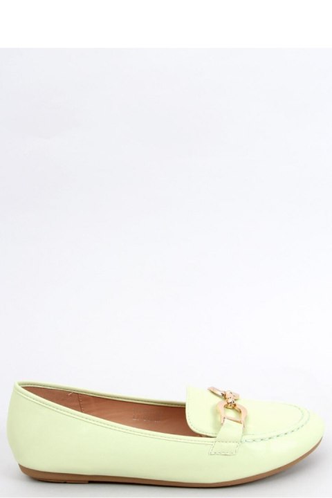 Mokasyny damskie AMIYA LT.GREEN - Inello Mokasyny damskie AMIYA LT.GREEN - Inello