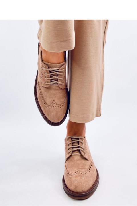 Mokasyny na obcasie VEDRA KHAKI - Inello Mokasyny na obcasie VEDRA KHAKI - Inello