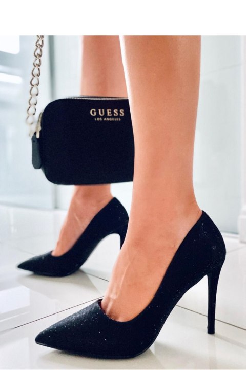 Szpilki damskie opalizujące ANABELLE BLACK - Inello Szpilki damskie opalizujące ANABELLE BLACK - Inello