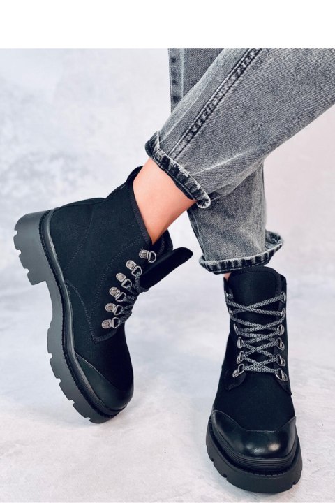 Trampki trekkingowe VANDER BLACK - Inello Trampki trekkingowe VANDER BLACK - Inello
