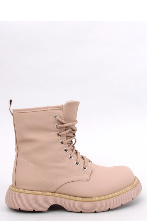 Botki sznurowane PEDDY KHAKI - Inello Botki sznurowane PEDDY KHAKI - Inello