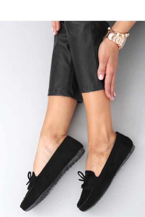 Mokasyny damskie QUEST BLACK - Inello Mokasyny damskie QUEST BLACK - Inello