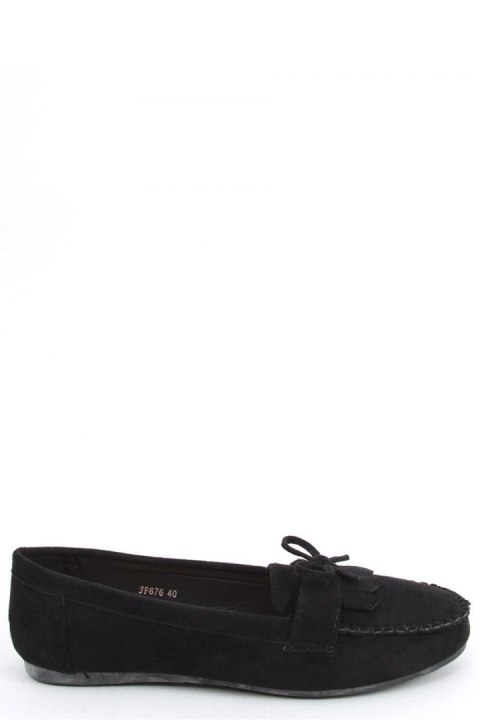 Mokasyny damskie QUEST BLACK - Inello Mokasyny damskie QUEST BLACK - Inello