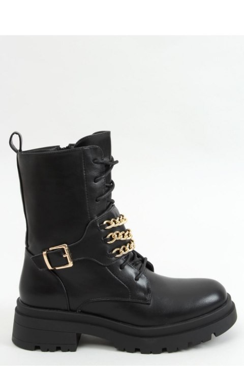 Workery z łańcuszkami WILLY BLACK - Inello Workery z łańcuszkami WILLY BLACK - Inello