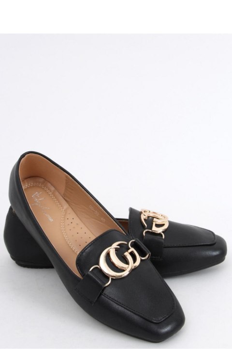 Mokasyny damskie ELISA BLACK - Inello Mokasyny damskie ELISA BLACK - Inello