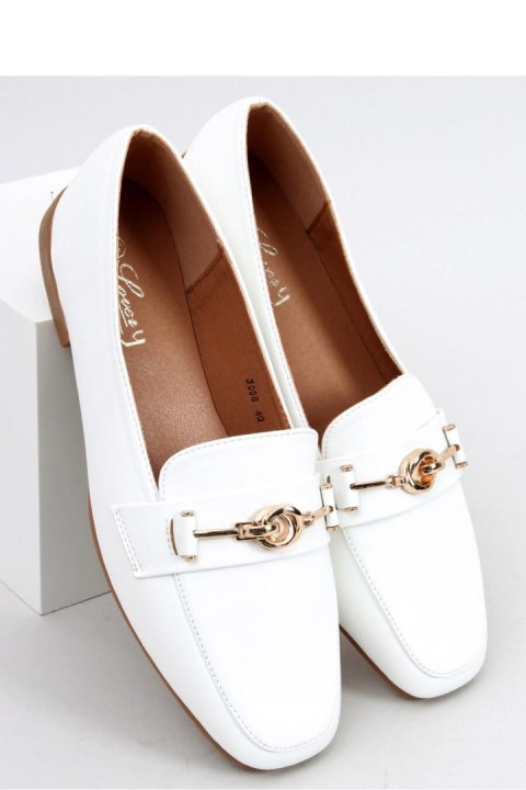 Mokasyny damskie TANSY WHITE - Inello Mokasyny damskie TANSY WHITE - Inello