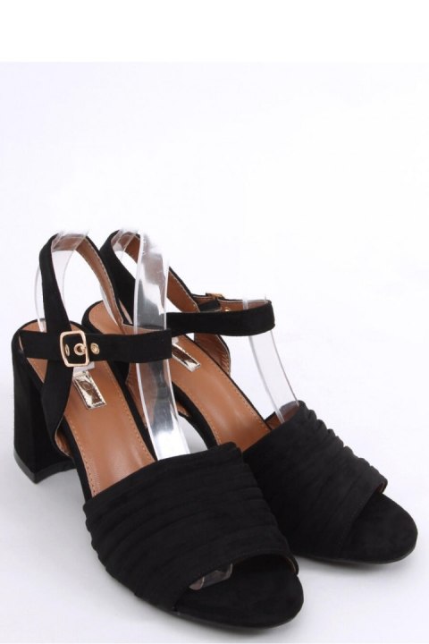 Sandałki na obcasie MARIKA BLACK - Inello Sandałki na obcasie MARIKA BLACK - Inello