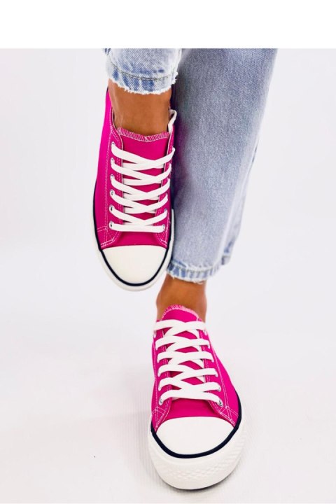 Trampki damskie klasyczne BASIC FUCHSIA - Inello Trampki damskie klasyczne BASIC FUCHSIA - Inello