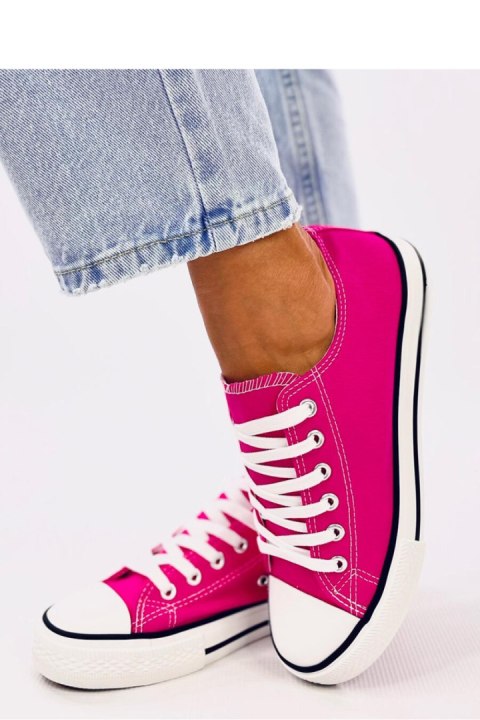 Trampki damskie klasyczne BASIC FUCHSIA - Inello Trampki damskie klasyczne BASIC FUCHSIA - Inello