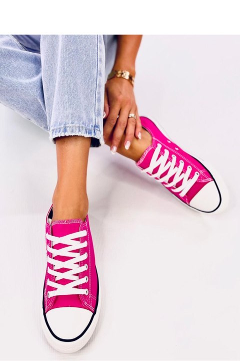 Trampki damskie klasyczne BASIC FUCHSIA - Inello Trampki damskie klasyczne BASIC FUCHSIA - Inello