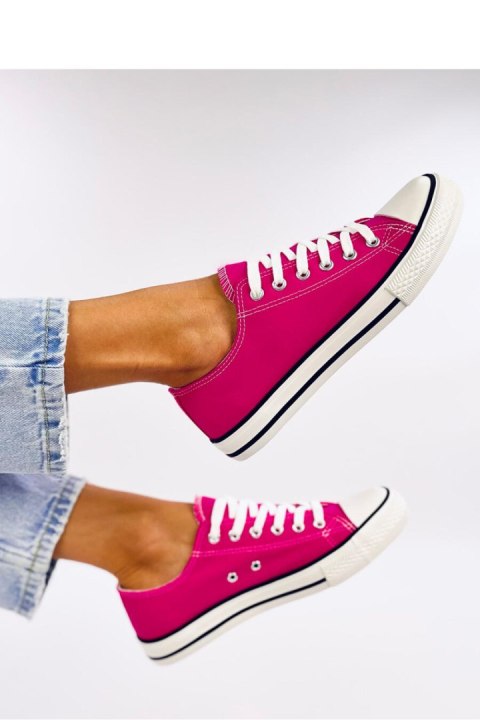 Trampki damskie klasyczne BASIC FUCHSIA - Inello Trampki damskie klasyczne BASIC FUCHSIA - Inello