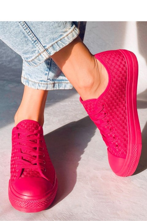 Trampki jednokolorowe SEARS RED - Inello Trampki jednokolorowe SEARS RED - Inello