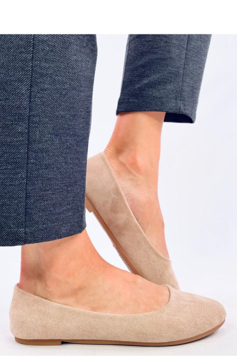 Baleriny klasyczne zamszowe SESSA KHAKI - Inello Baleriny klasyczne zamszowe SESSA KHAKI - Inello