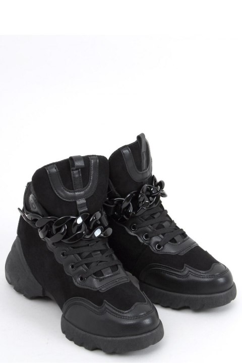 Buty sportowe z odpinanym łańcuchem PERI BLACK - Inello Buty sportowe z odpinanym łańcuchem PERI BLACK - Inello