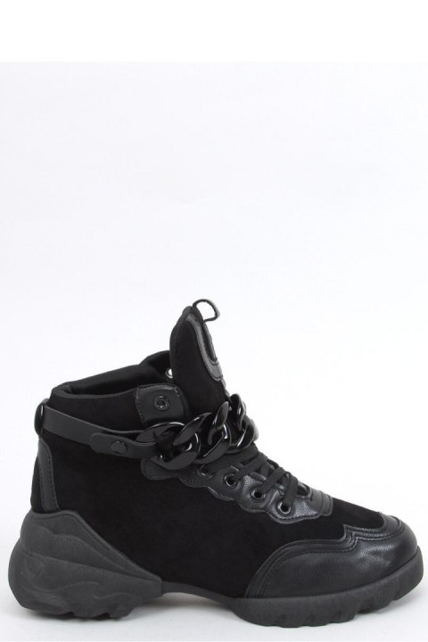 Buty sportowe z odpinanym łańcuchem PERI BLACK - Inello Buty sportowe z odpinanym łańcuchem PERI BLACK - Inello