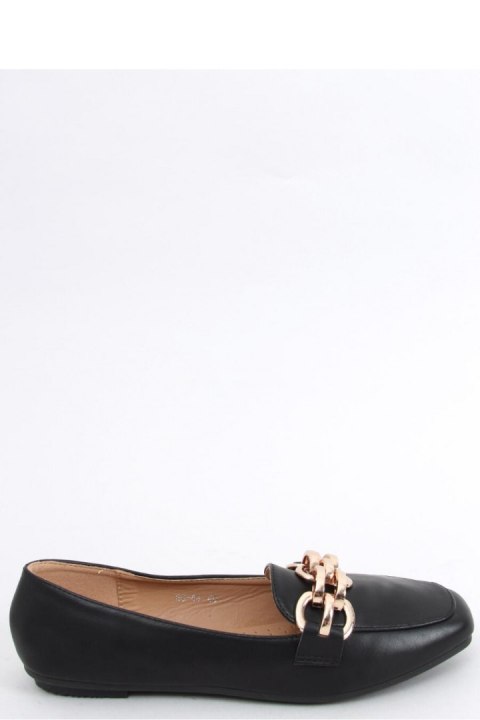 Mokasyny damskie BIANCA BLACK - Inello Mokasyny damskie BIANCA BLACK - Inello