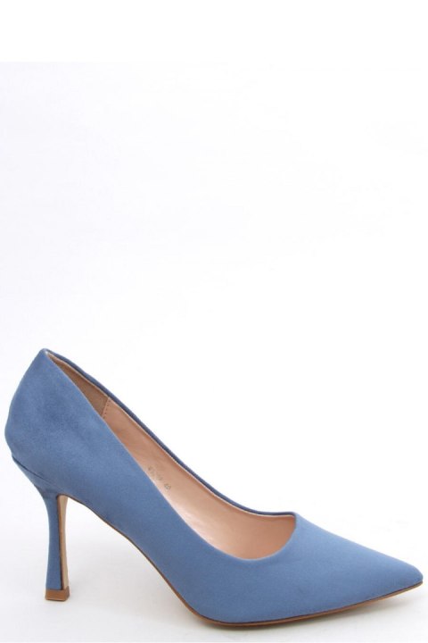 Szpilki damskie zamszowe GIORGIA BLUE - Inello Szpilki damskie zamszowe GIORGIA BLUE - Inello