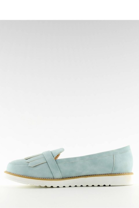 MOKASYNY DAMSKIE NIEBIESKIE 7210 BLUE - Inello MOKASYNY DAMSKIE NIEBIESKIE 7210 BLUE - Inello
