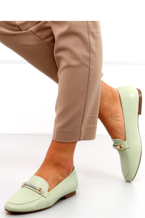 Mokasyny damskie GESSA GREEN - Inello Mokasyny damskie GESSA GREEN - Inello