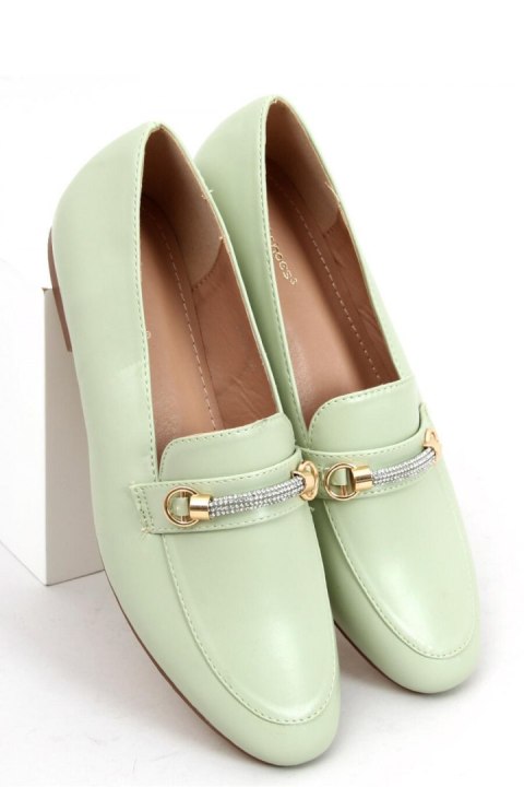 Mokasyny damskie GESSA GREEN - Inello Mokasyny damskie GESSA GREEN - Inello