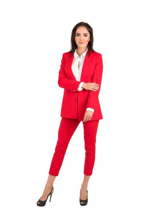 Marynarka Damska Model 09 Red - Cabba Marynarka Damska Model 09 Red - Cabba