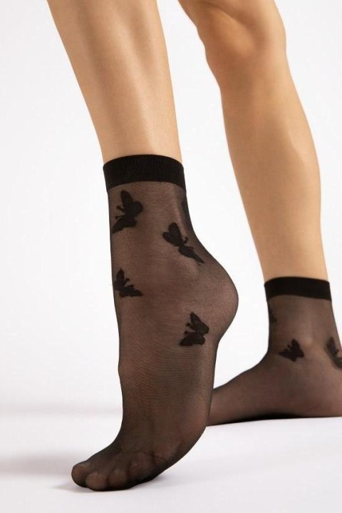 Skarpetki Model Summer 15 Black - Fiore Skarpetki Model Summer 15 Black - Fiore