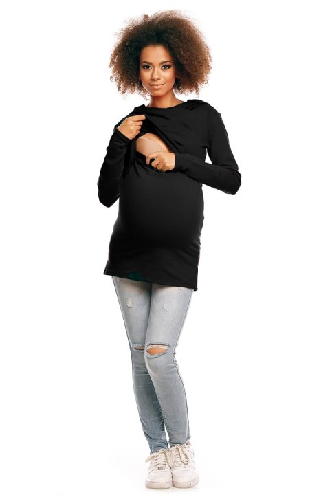 Bluza model 1473 Black - PeeKaBoo Bluza model 1473 Black - PeeKaBoo