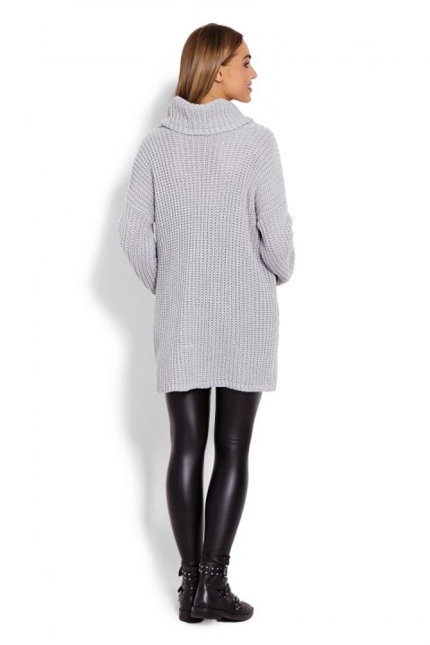 Golf Ciążowy Model 70012C Grey - PeeKaBoo Golf Ciążowy Model 70012C Grey - PeeKaBoo