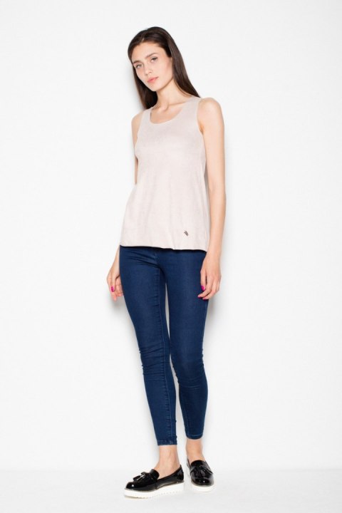 Koszulka Top Model VT001 Beige - Venaton Koszulka Top Model VT001 Beige - Venaton