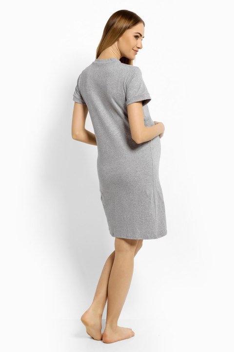 Koszulka nocna Koszula Nocna Model 1625C Grey - PeeKaBoo Koszulka nocna Koszula Nocna Model 1625C Grey - PeeKaBoo