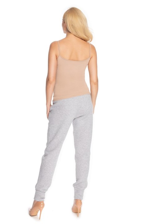 Spodnie Ciążowe Model 0173 Grey - PeeKaBoo Spodnie Ciążowe Model 0173 Grey - PeeKaBoo