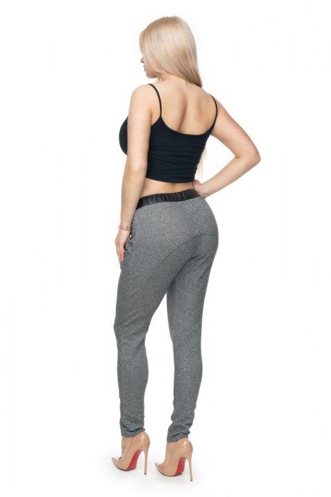 Spodnie Damskie Model 0103 Dark Grey - PeeKaBoo Spodnie Damskie Model 0103 Dark Grey - PeeKaBoo