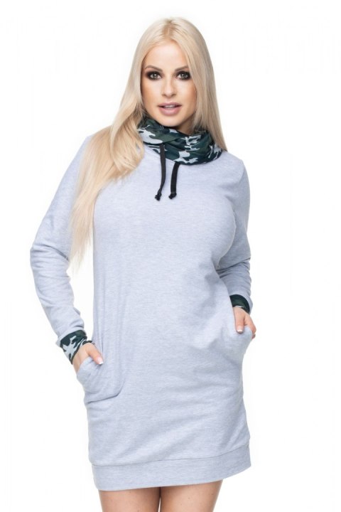 Sukienka Model 0123 Grey - PeeKaBoo Sukienka Model 0123 Grey - PeeKaBoo