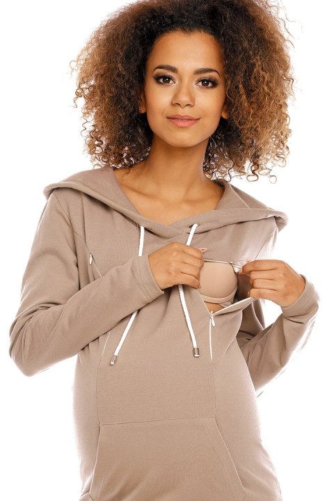 Sukienka model 1580 Cappuccino - PeeKaBoo Sukienka model 1580 Cappuccino - PeeKaBoo