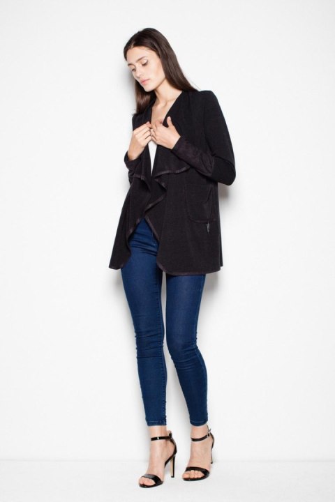 Sweter Damski Model VT036 Black - Venaton Sweter Damski Model VT036 Black - Venaton