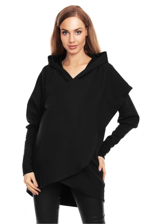 Bluza Ciążowa Model 0146 Black - PeeKaBoo Bluza Ciążowa Model 0146 Black - PeeKaBoo