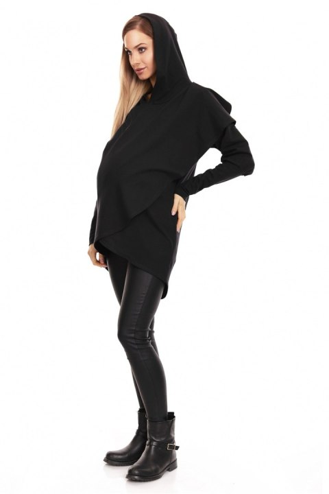 Bluza Ciążowa Model 0146 Black - PeeKaBoo Bluza Ciążowa Model 0146 Black - PeeKaBoo