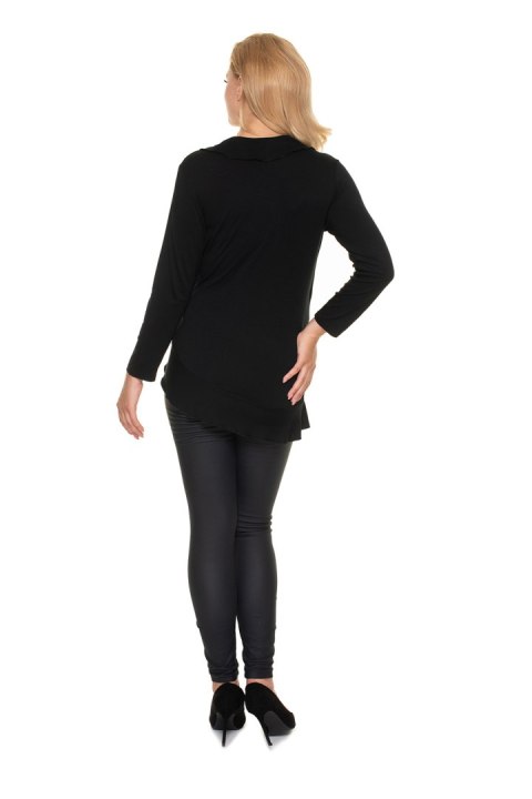 Bluzka Ciążowa Model 0185 Black - PeeKaBoo Bluzka Ciążowa Model 0185 Black - PeeKaBoo