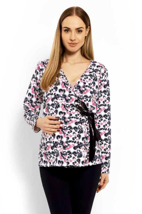 Bluzka Ciążowa Model 1626DC Cleo - PeeKaBoo Bluzka Ciążowa Model 1626DC Cleo - PeeKaBoo