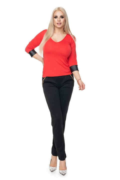 Bluzka Model 0102 Coral - PeeKaBoo Bluzka Model 0102 Coral - PeeKaBoo