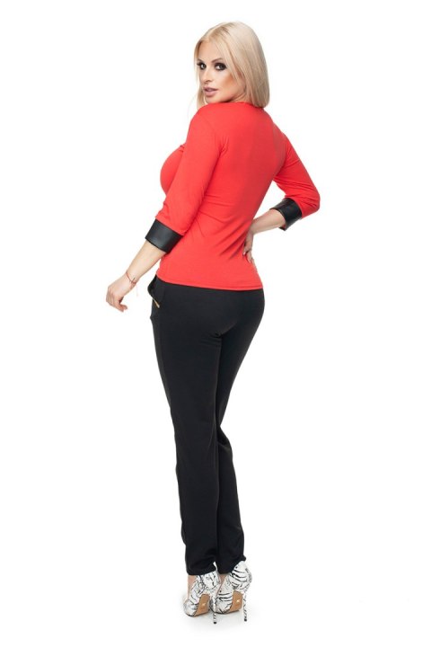 Bluzka Model 0102 Coral - PeeKaBoo Bluzka Model 0102 Coral - PeeKaBoo