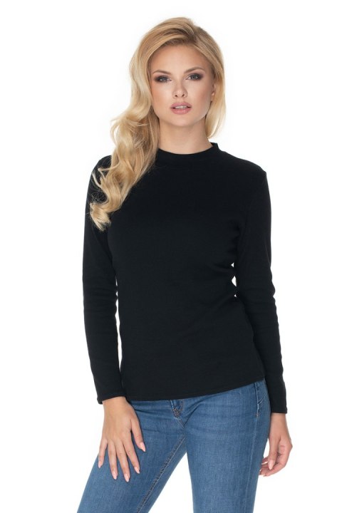 Bluzka Model 0166 Black - PeeKaBoo Bluzka Model 0166 Black - PeeKaBoo
