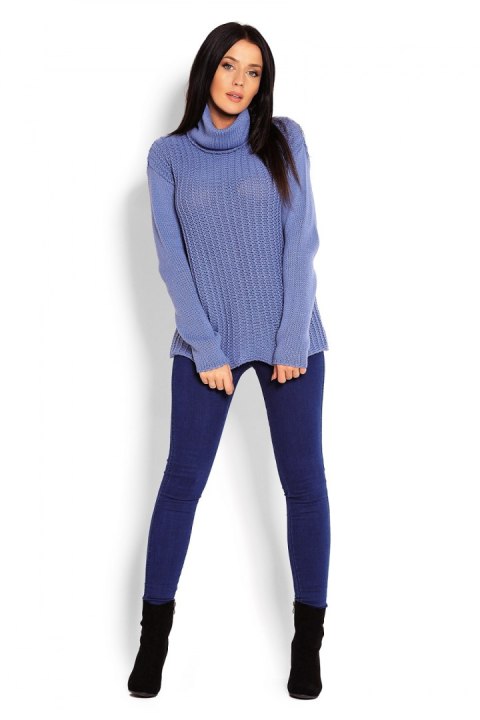 Golf Damski Model 70014 Blue - PeeKaBoo Golf Damski Model 70014 Blue - PeeKaBoo