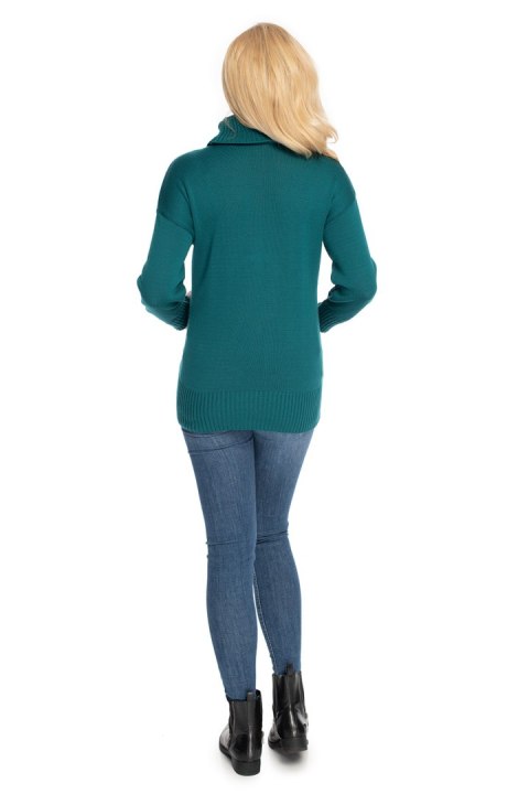 Golf Damski Model 70037 Green Butelka - PeeKaBoo Golf Damski Model 70037 Green Butelka - PeeKaBoo