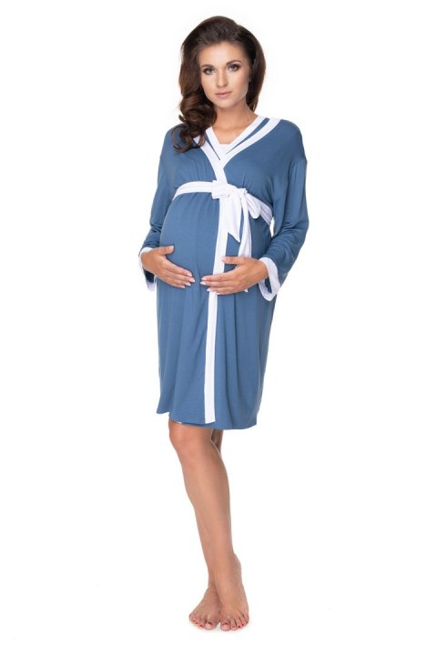 Piżama Komplet Model 0149 Blue - PeeKaBoo Piżama Komplet Model 0149 Blue - PeeKaBoo