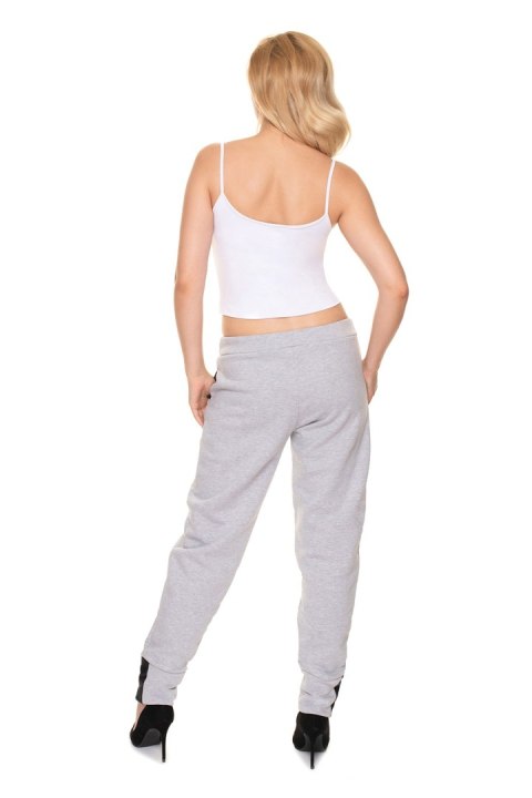 Spodnie Dresowe Model 0195 Grey - PeeKaBoo Spodnie Dresowe Model 0195 Grey - PeeKaBoo