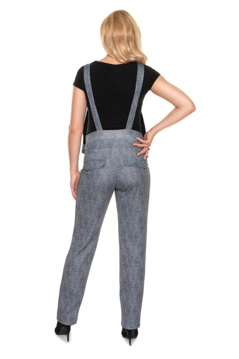 Spodnie Ogrodniczki Model 0188 Black - PeeKaBoo Spodnie Ogrodniczki Model 0188 Black - PeeKaBoo